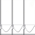 Beyaz Kumaş Baskılı Kumaş Dikey Perdeler (Logo, Manzara, Resim, Fotoğraf, Poster Baskılı)