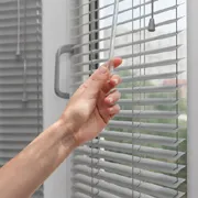 25mm Jaluzi Perde Alüminyum Mat Gri