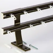Alüminyum Pencere Üstü Duvar Kornişi Bronz