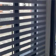 Düz Renk Zebra Perdeler Gri