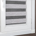 Kapı Pencere için Zebra Perde Briz Çubuklu veya Metal Rustik veya Cama Takılan Yapışkanlı Çıta Gri Bambu