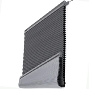 Plicell HoneyComb Blackout Karartma Perde - Ses & Isı Yalıtımlı - %100 Işığı Keser Koyu Gri