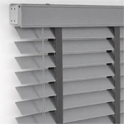 Polywood 50mm Ahşap Jaluzi Perde Gri