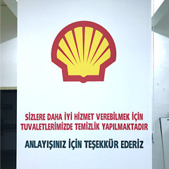 Shell Kişiye Özel Dijital Baskılı Stor Perde