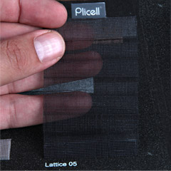 Siyah Plicell Cam Balkon Perdesi Transparan Tül Seri