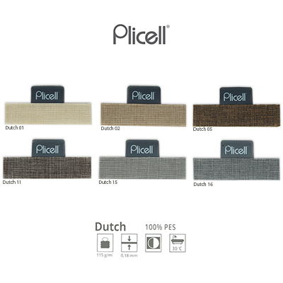 Plicell Cam Balkon Perdesi Dutch Kartela