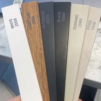 25 mm Doğal Ahşap Jaluzi Perde Renkleri