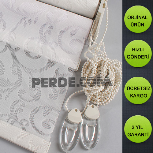 Çift Mekanizmalı Stor ve Tül Perde Fiyatı <font color='#0000CD'>510,00 TL / m2</font>