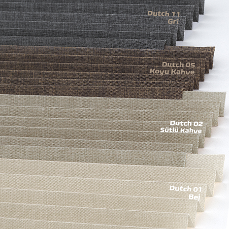 Plicell Dutch Cam Balkon Perdeleri Plicell Dutch Cam Balkon Perdeleri