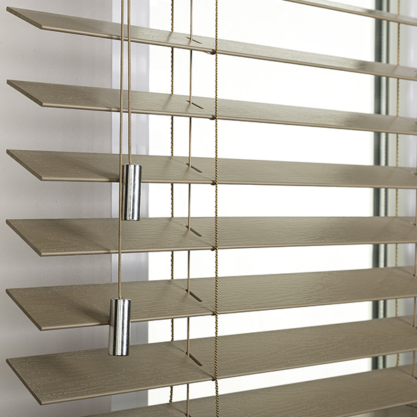 50mm Ahşap Görünümlü Jaluzi Perde (Damarlı Pvc)