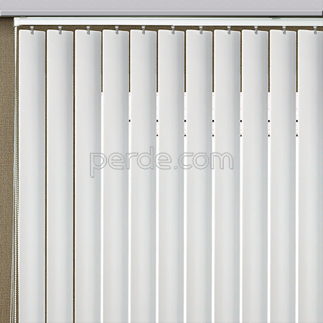 Pvc Dikey Perde Düz Renkleri Beyaz, Sarı, Krem, Pudra, Kahve, Gri Fiyatı <font color='#0000CD'>535,00 TL / m2</font>