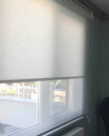 Çocuk odası çift mekanizmalı tül stor perde