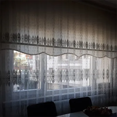 Güneşlik simli stor perde