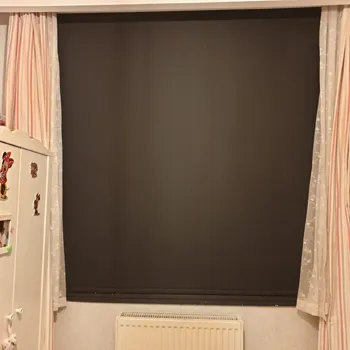 Kahverengi blackout stor perde