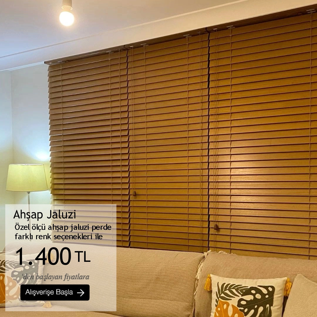Ahşap Jaluzi Perde