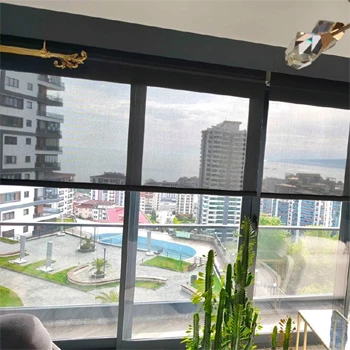 Kumandalı Motorlu Güneş Kırıcı Screen Stor Perde