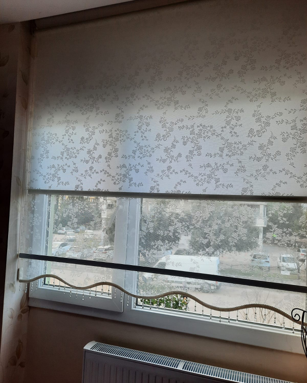 Çift mekanizmalı stor perde