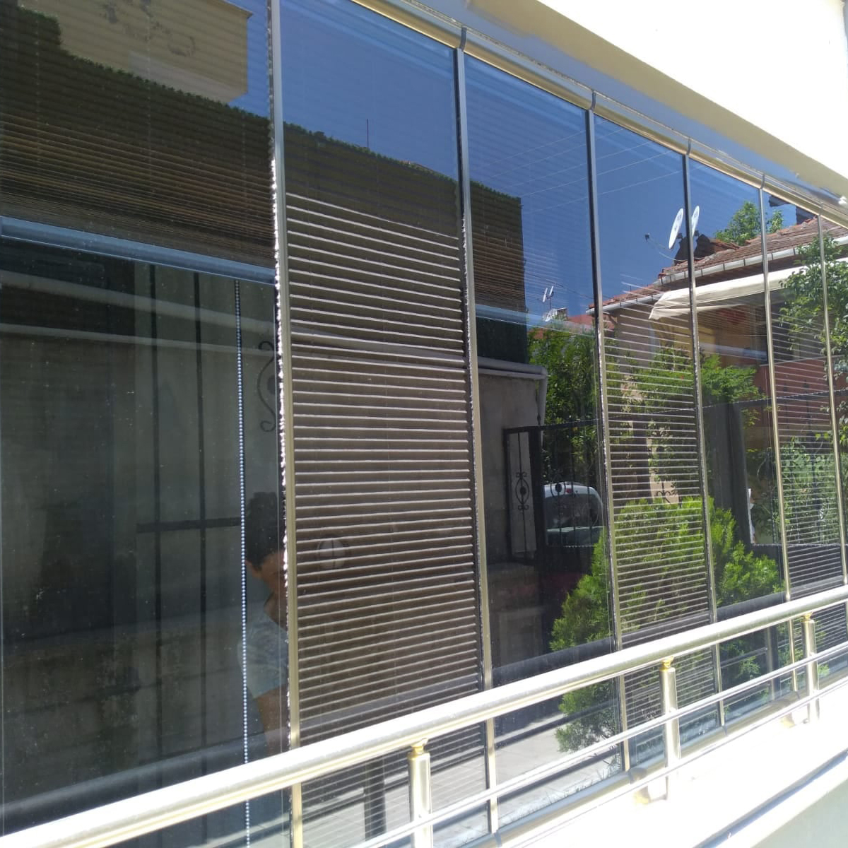 Cam Balkon Perdesi Mozaik Desenli Kullananlar Kullanici Yorumlari