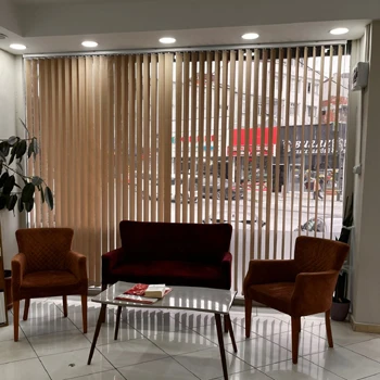 Latte Kahve Dikey Stor Perde