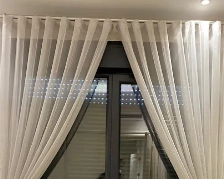 Metal Rustik Kornişli 20mm Perde Borusu
