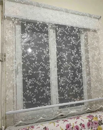 Oturma Odası Mekanizmalı Tül Stor Perde