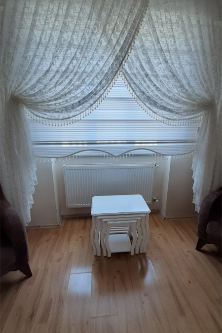 pileli zebra perde çok kullanışlı