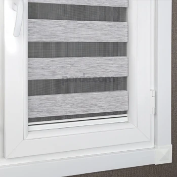 Pimapen cam üstü yapışkanlı zebra perde