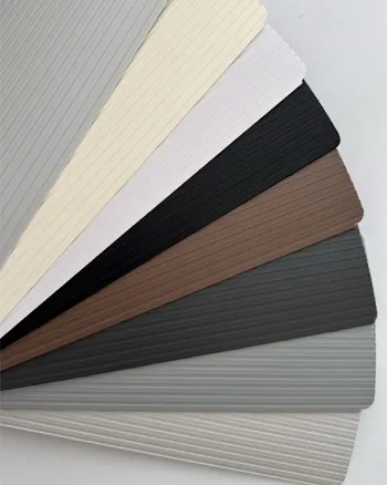 Pvc Dikey Perde Oluklu Renk Kartelası