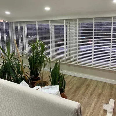 Salon ahşap jaluzi