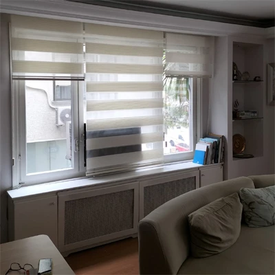 Salon Zebra Perdeler Zarif