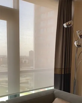 Somfy motorlu screen stor perde