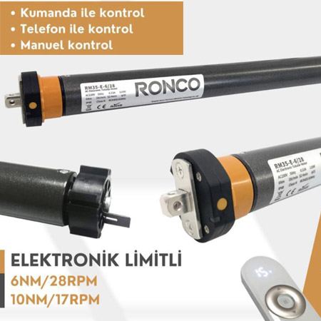 Stor perde motoru markası Ronco teknik özellikleri